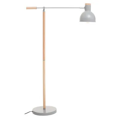 Stockholm Matte Grey Floor Lamp