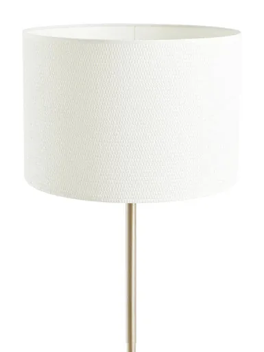 Forma Cream Waffle Shade Floor Lamp