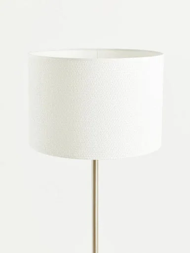 Forma Cream Waffle Shade Floor Lamp