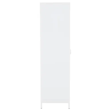 Academy White Two Door Locker Style Wardrobe