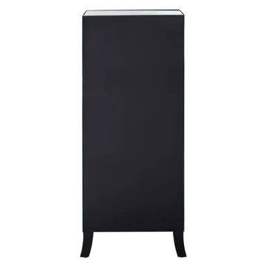 Graciela Chest Of 5 Drawer With Mirror Frame