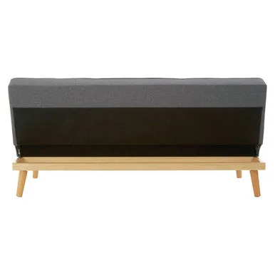 3 Seat Grey Sofa Bed, Stockholm