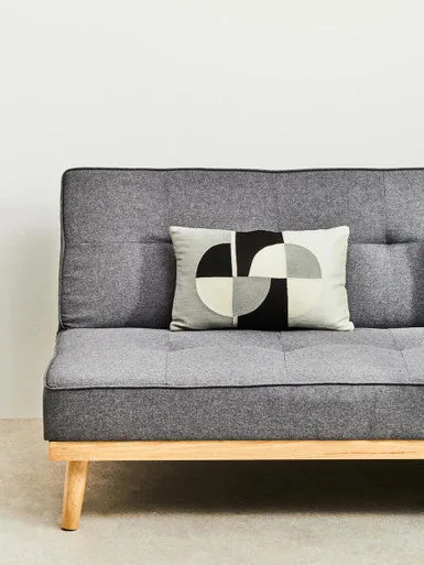 3 Seat Grey Sofa Bed, Stockholm