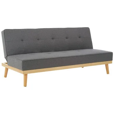 3 Seat Grey Sofa Bed, Stockholm