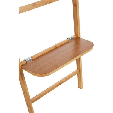 Carrick Ladder Towel Rack With Mirror