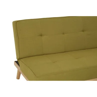 3 Seat Green Sofa Bed, Stockholm