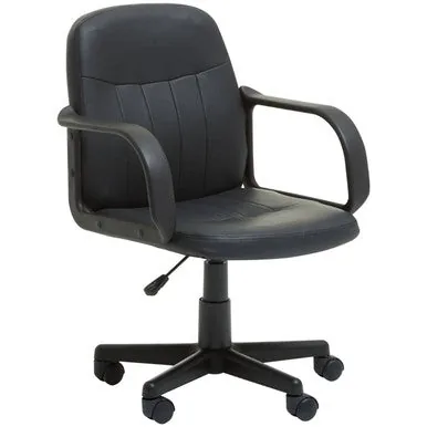 Flint Black Home Office Chair