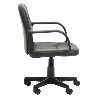 Flint Black Home Office Chair