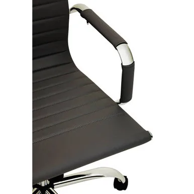 Brent Black Low Back Home Office Chair