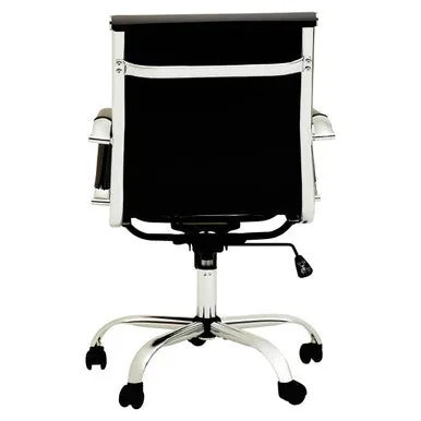 Brent Black Low Back Home Office Chair