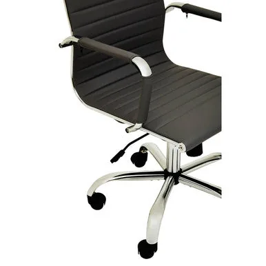 Brent Black Low Back Home Office Chair