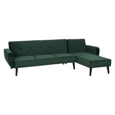 3 Seat Green Sofa Bed, Serene
