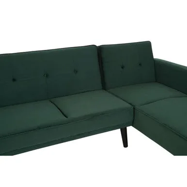 3 Seat Green Sofa Bed, Serene