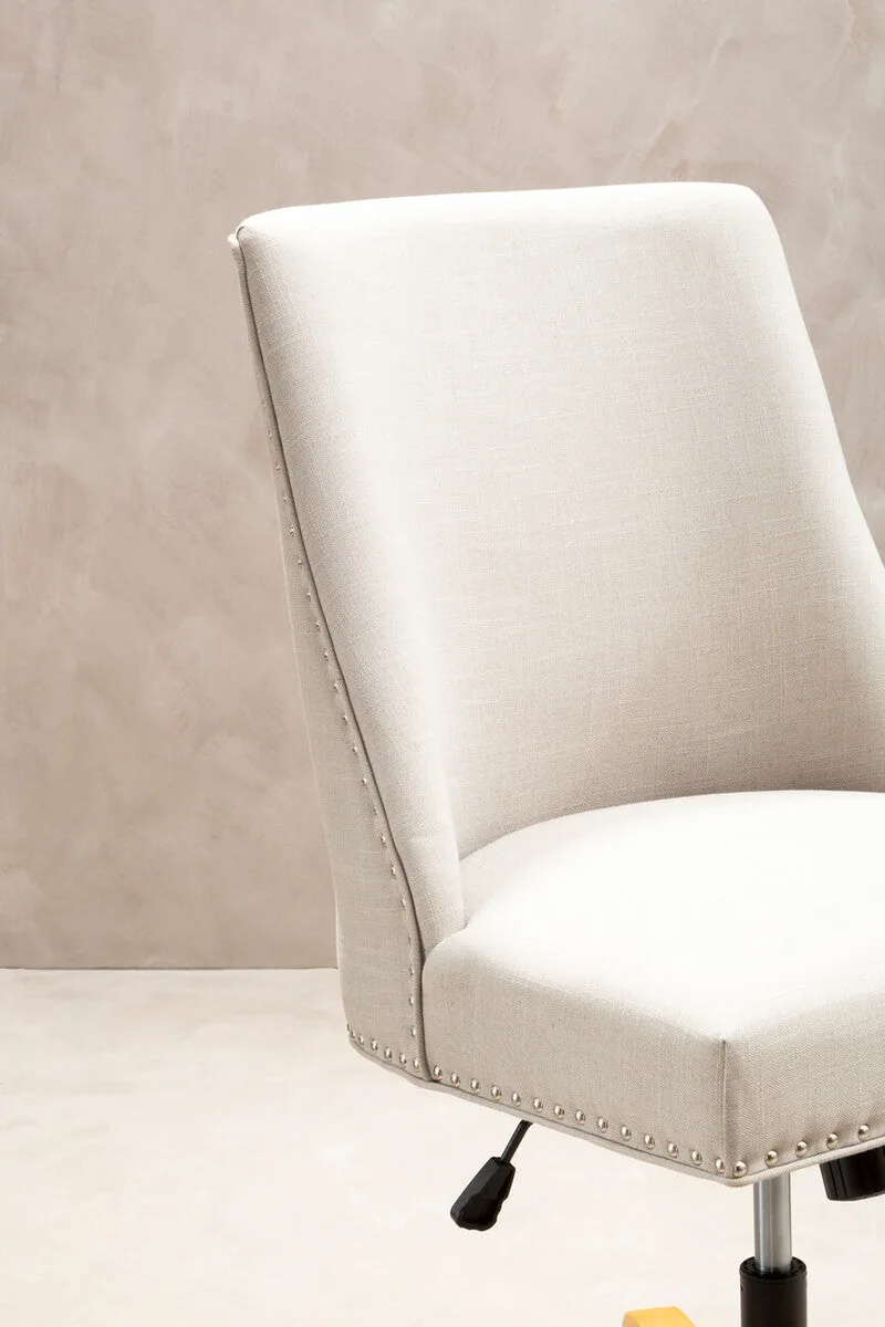 Washington Natural Fabric Home Office Chair