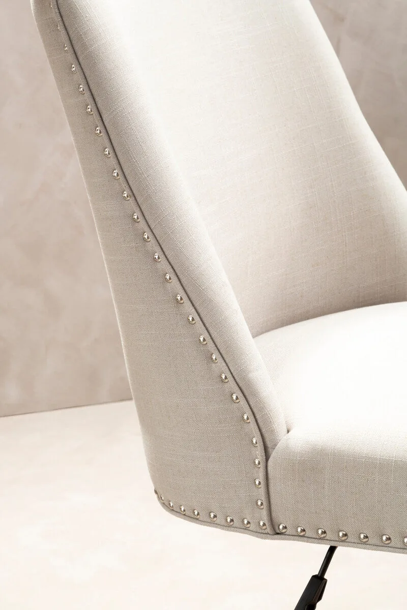 Washington Natural Fabric Home Office Chair