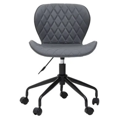 Brent Grey & Black Home Office Chair