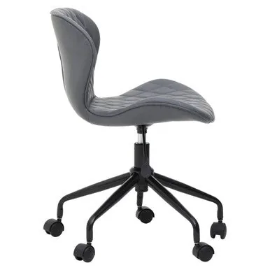 Brent Grey & Black Home Office Chair
