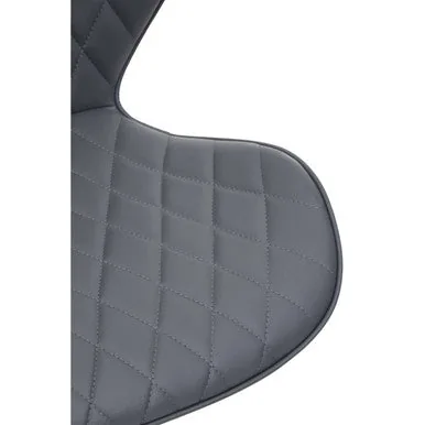Brent Grey & Black Home Office Chair