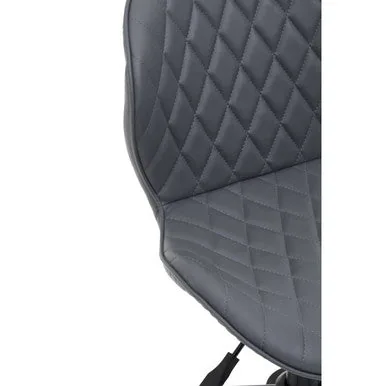 Brent Grey & Black Home Office Chair