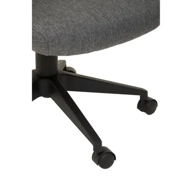 Brent Black Mesh & Grey Fabric Home Office Chair
