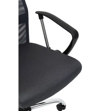 Brent Grey Mesh Home Office Chair
