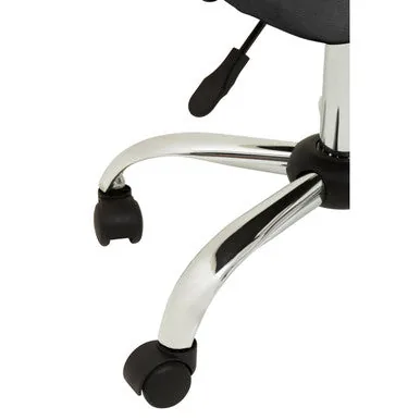 Brent Grey Leather Home Office Chair