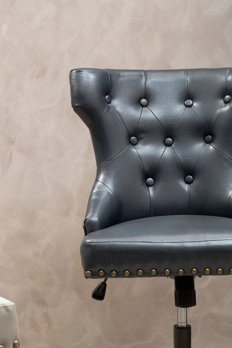 Walson Black Leather Home Office Chair