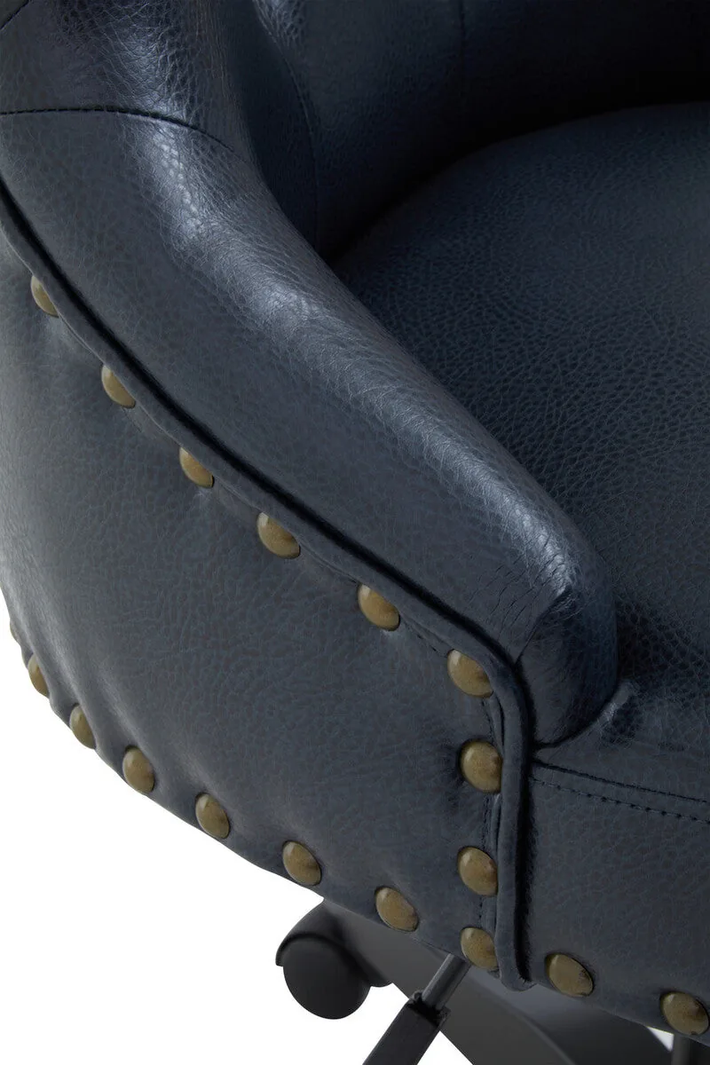 Walson Black Leather Home Office Chair