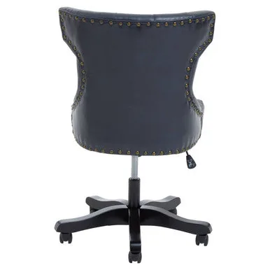 Walson Black Leather Home Office Chair