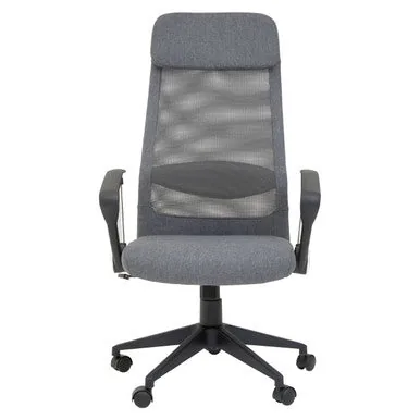 Brent Grey Mesh & Fabric Home Office Chair