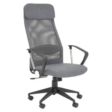 Brent Grey Mesh & Fabric Home Office Chair