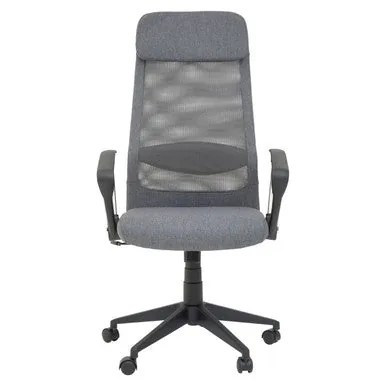 Brent Grey Mesh & Fabric Home Office Chair