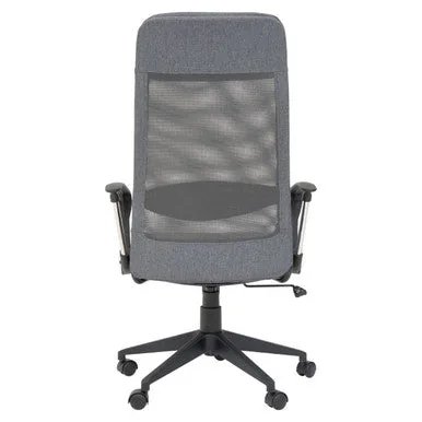 Brent Grey Mesh & Fabric Home Office Chair