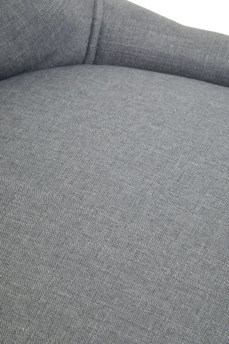 Anita Grey Fabric & Chrome Base Home Office Chair