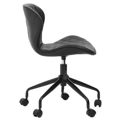 Brent Black Armless Home Office Chair