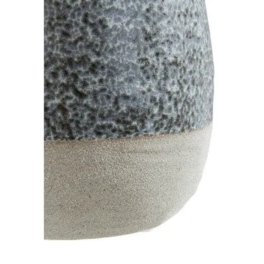 Caldera Large Speckled Stoneware Grey Contemporary Plant Pot