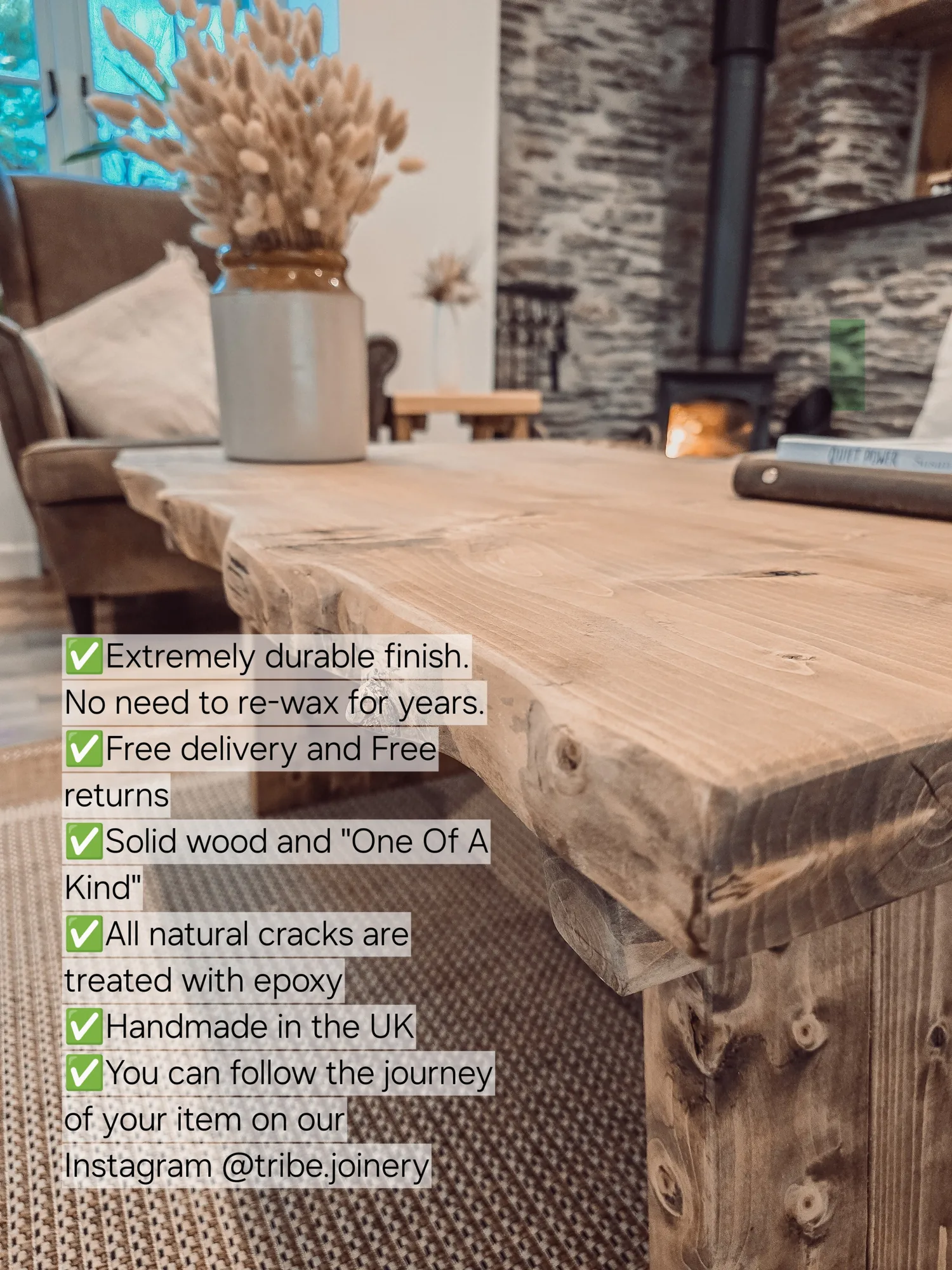 Farmhouse Dining Table With Bench