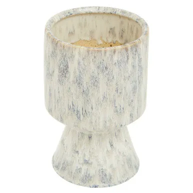 Shai Large Stoneware Beige Planter