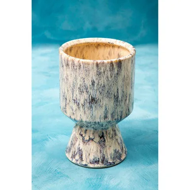 Shai Large Stoneware Beige Planter