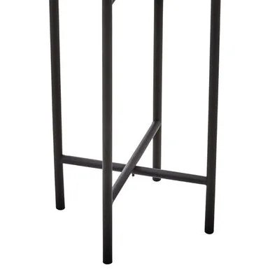 Trosa Small White & Black Floor Standing Planter