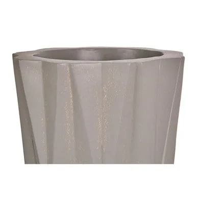 Darnell Small Greyt Faceted Planter