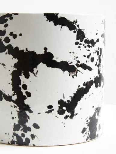 Sorrell Black & White Small Planter
