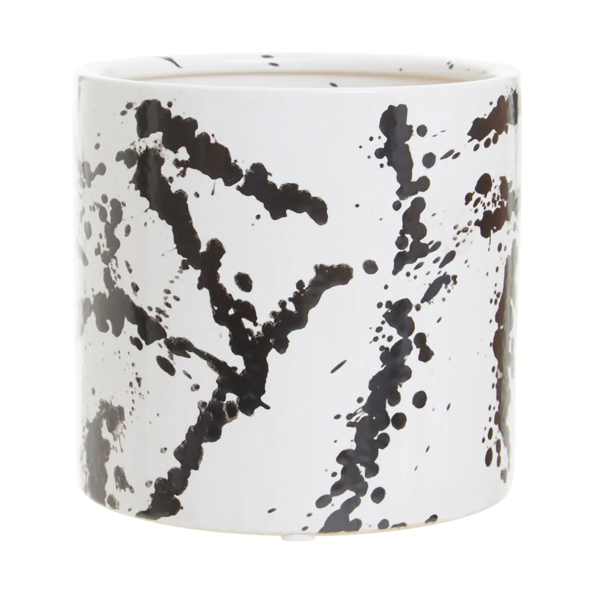 Sorrell Black & White Small Planter