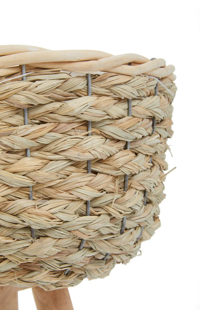 Lentigo Set Of Two Natural Planters