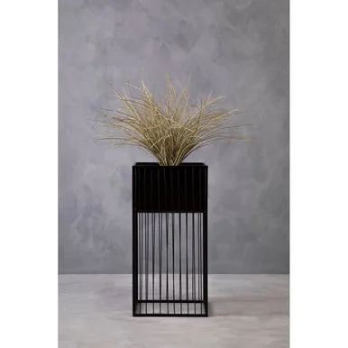 Alden Floor Standing Iron Black Planter