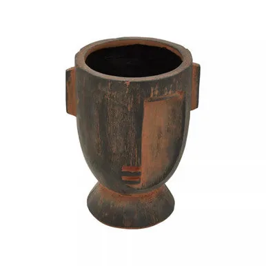 Darnell Small Rustic Face Planter
