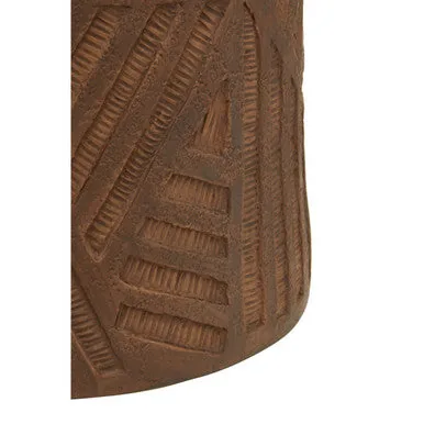 Darnell Brown Textured Planter
