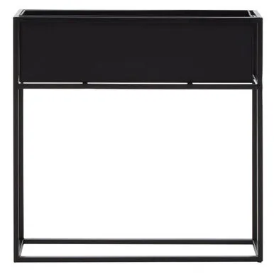 Asher Floor Standing Black Plant Box