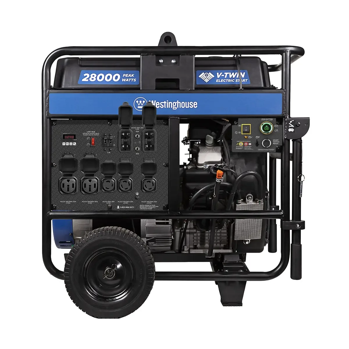 Westinghouse WGen20000c portable generator with CO sensor