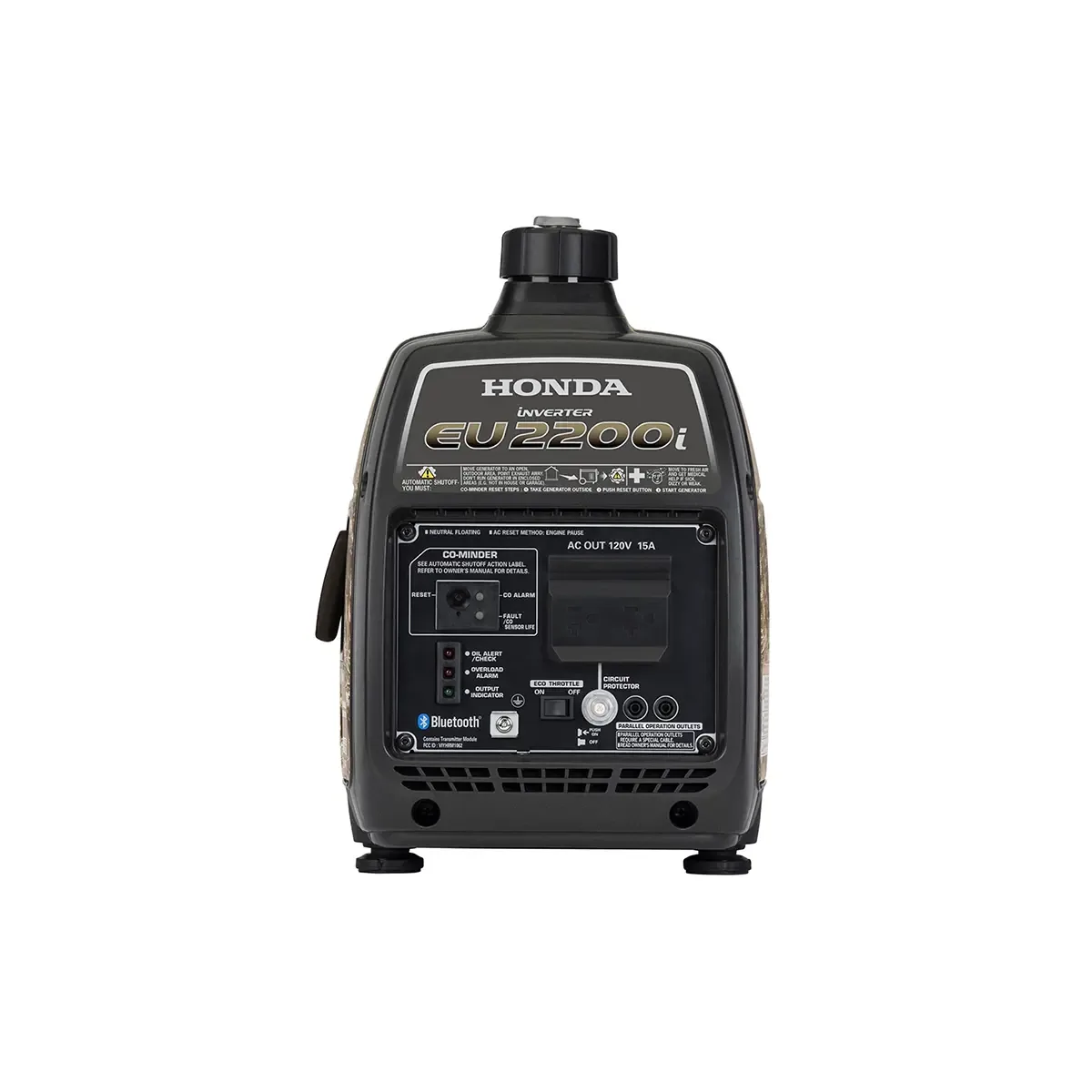 Honda camo style 2200 watt inverter generator